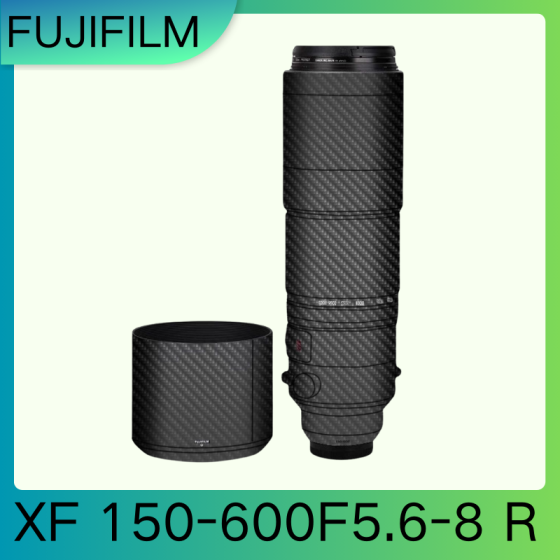 Lentes Fujifilm XF150-600F5.6-8 R  - Pele câmera, adesivo câmera - com alta resistência a arranhões, à prova d'água e com design elegante.